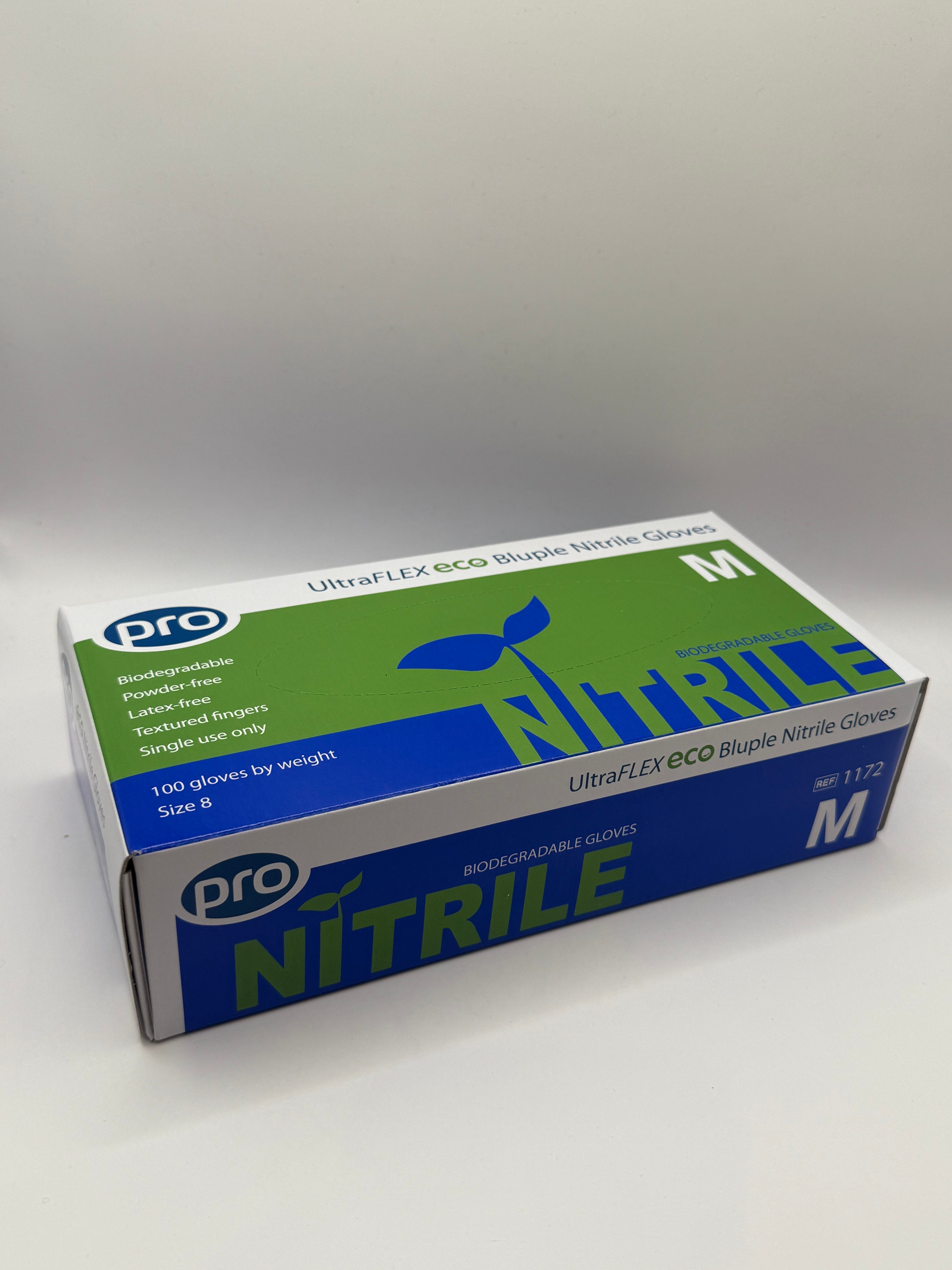 UltraFlex Eco Nitrile Gloves(1 Box of 100 Gloves)